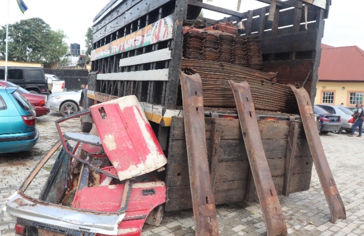 Vandalism: Police arrest rail track syndicate in Benue