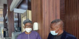 Retired Navy Commodore Kunle Olawunmi Arrives Defence Intelligence Agency