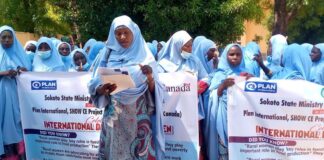 Cross-section of Rural Women at the Sokoto Presidential Lodge to mark the 2021 International Women Day in Sokoto on Friday. Photo by Ankeli Emmanuel