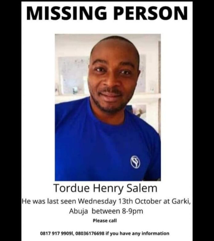 Tordue missing