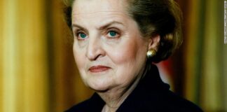 Madeleine Albright, first US female secretary, dies at 84