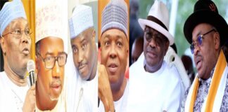 Presidential primary: Atiku, Wike, Tambuwal, others tussle for PDP ticket