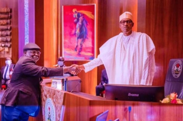 Buhari and Olukayode Ariwoola