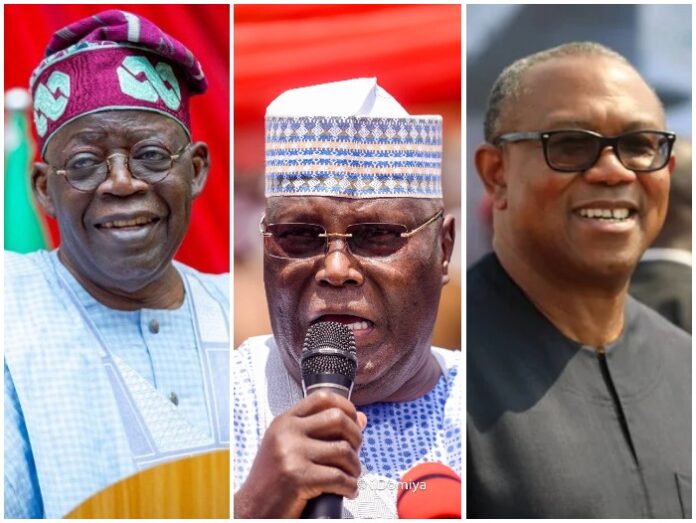 Tinubu, Atiku, Obi