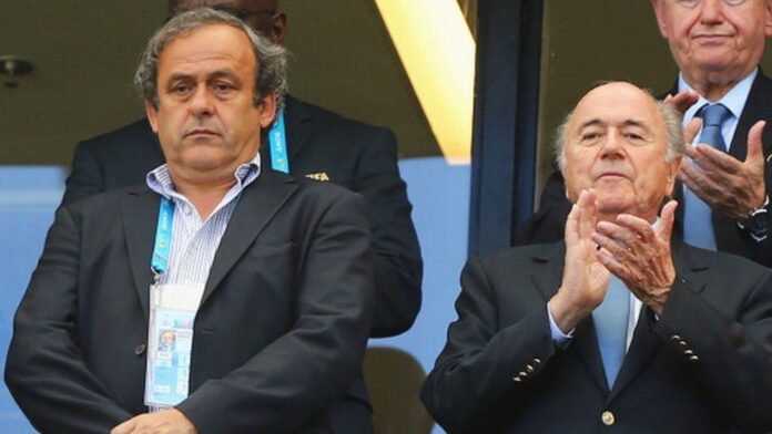 Blatter and Platini