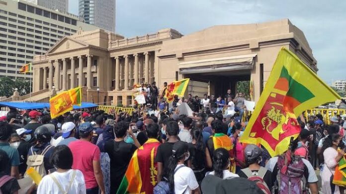 Sri Lanka protest