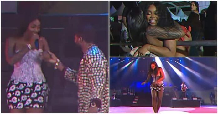 Singer Usher Brought Out Tiwa Savage Usher