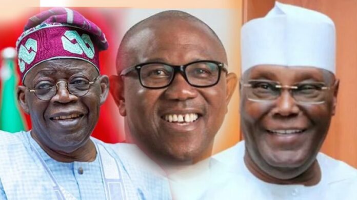Tinubu-Obi-Atiku voters , Tinubu