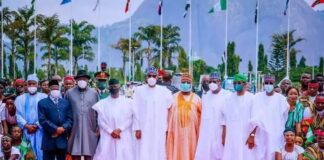 Nigeria@62: Jonathan, Osinbajo, others join Buhari to mark anniversary