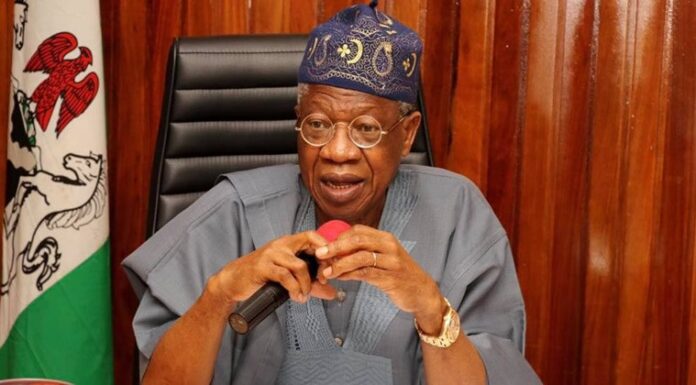 Lai Mohammed elections, proceeds, fraudsters, social media