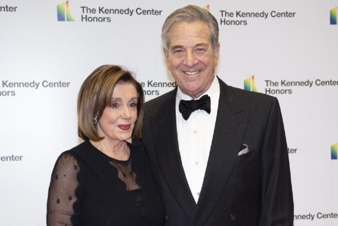 Nancy Pelosi and her husband, Paul Pelosi, Pelosi