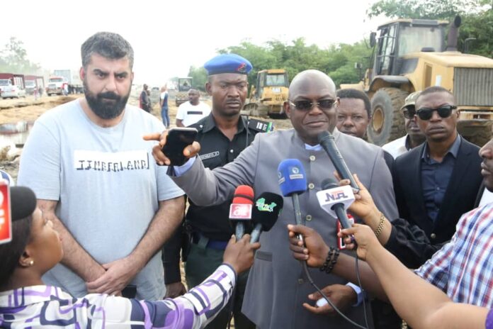 Ag MD Inspects East West Road