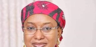 Binani raises the alarm over alleged smear protest plot Adamawa , Binani