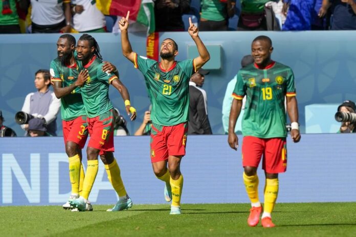 Cameroon draw Serbia Aboubakar