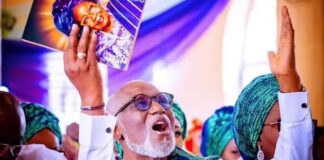 Pictures: Osinbajo, Tinubu, others attend Akeredolu mum’s burial Osinbajo