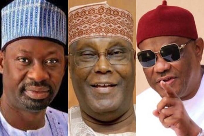 Dankwambo-Wike-Atiku Dankwambo