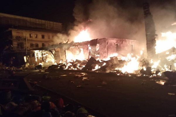 Fire Outbreak-1 fire, Onitsha