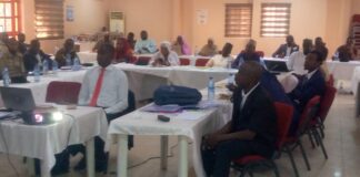 Participants at the ongoing two-day capacity building on approach to victim identification and reintegration of trafficked children and other vulnerable children for child protection officers in Sokoto by NAPTIP with support from UNICEF under Access To Justice Project For Vulnerable Children and Children on the Move.