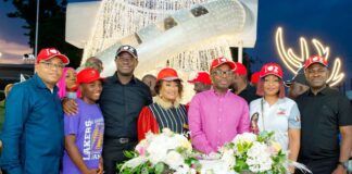 Zenith Bank activates yuletide season with Ajose Adeogun Christmas light-up yuletide