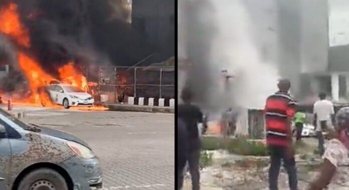 building under construction building