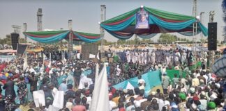 Massive crowd at APC Northeast women rally crowd