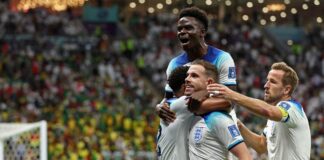 World Cup: England cruise past Senegal to set up quarter-final clash with holders France England