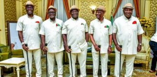 Tinubu strikes deal with G-5 govs in London Wike, Tinubu