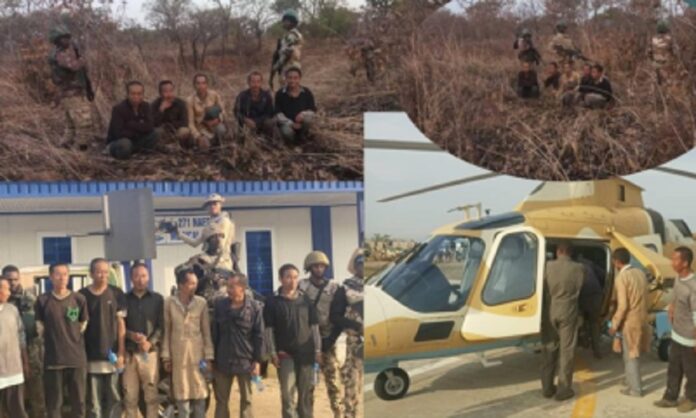 NAF Rescues 7 Kidnapped Chinese NAF
