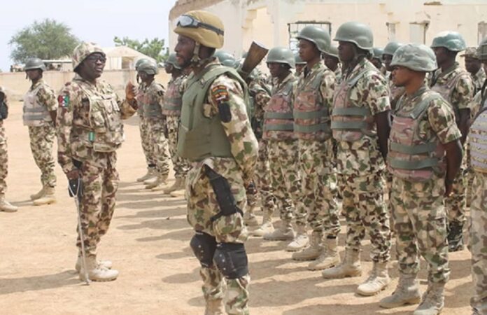 Nigerian Army Troops
