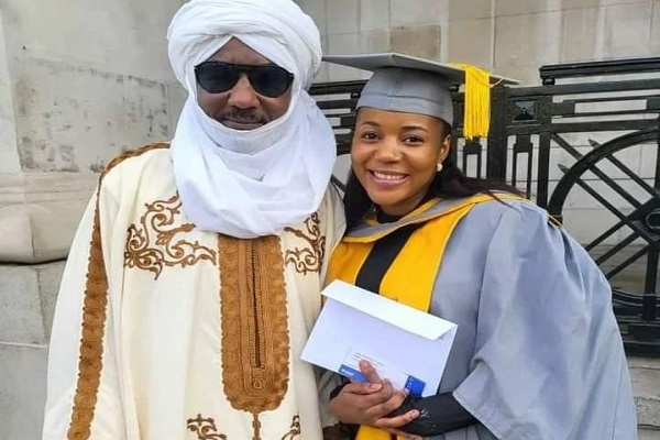 Sanusi's Daughter, Hafsat, Bags Degree from UK Varsity Hafsat