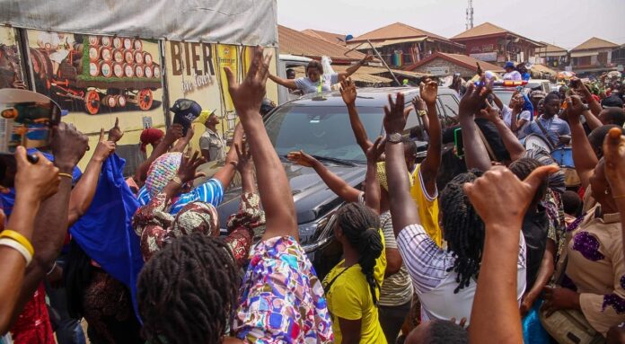 Akindele campaigns in major markets Akindele