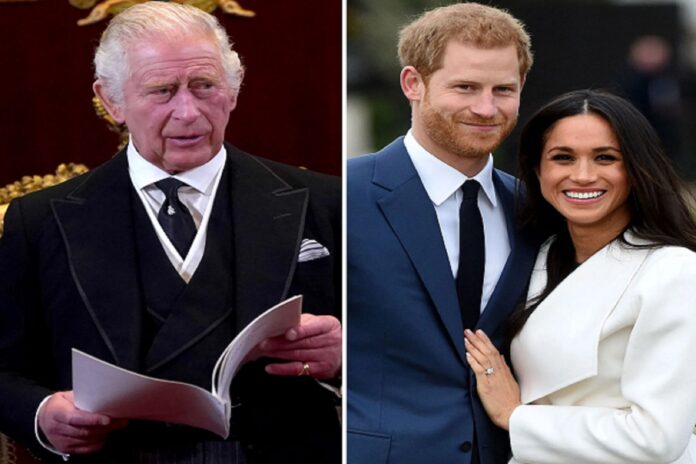 King Charles III-Prince Harry-Meghan Markle King Charles