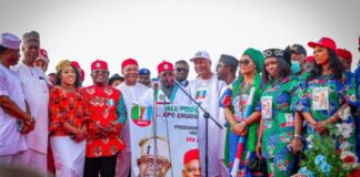 Onyeama, Chime, Nnamani, others shun Tinubu presidential campaign rally in Enugu campaign