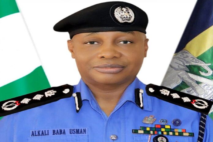 Usman Alkali Baba security, suit, motion , IGP