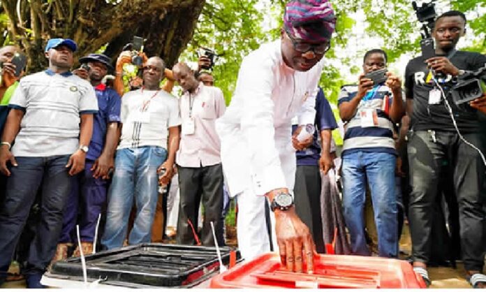 Sanwo-Olu wins polling unit Sanwo-Olu