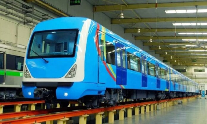 Blue Rail Line Sanwo-Olu