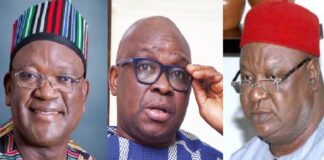 PDP goes tough, suspends Fayose, Anyim, 2 others as Ortom faces disciplinary committee PDP