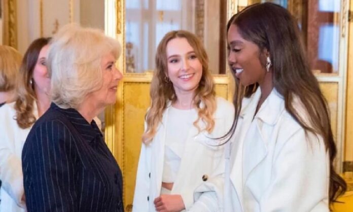 Tiwa Savage at the Buckingham Palace Tiwa