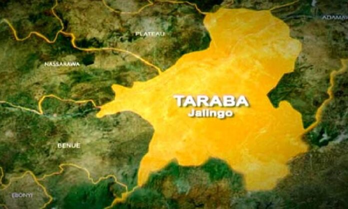 taraba state map Taraba