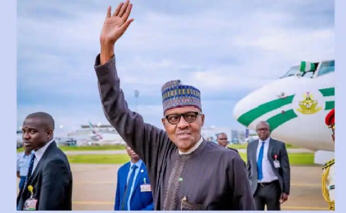 Buhari arrives Madinah Buhari