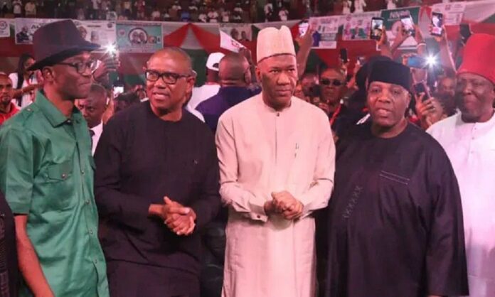 Obi at Labour Party NEC meeting Obi