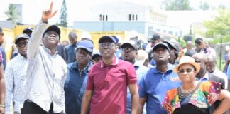 PHOTOS: Sanwo-Olu visits scene of Banana Island building collapse Sanwo-Olu
