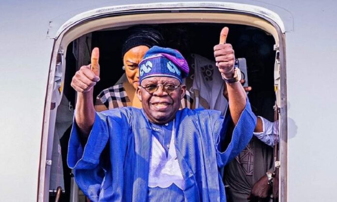 Tinubu returns to Nigeria Tinubu