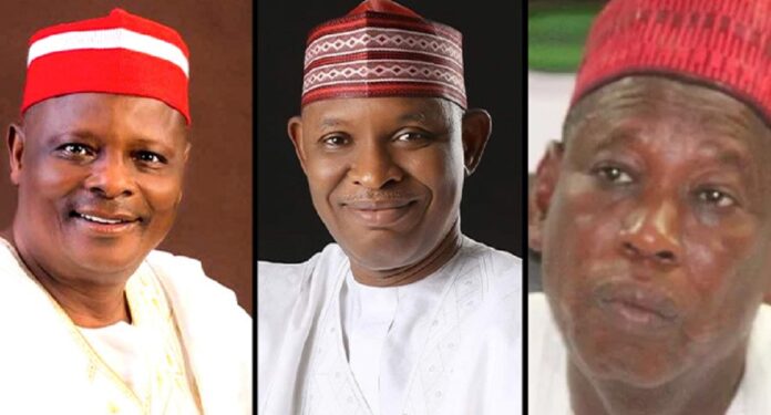 Kwankwaso-Abba-Ganduje Ganduje