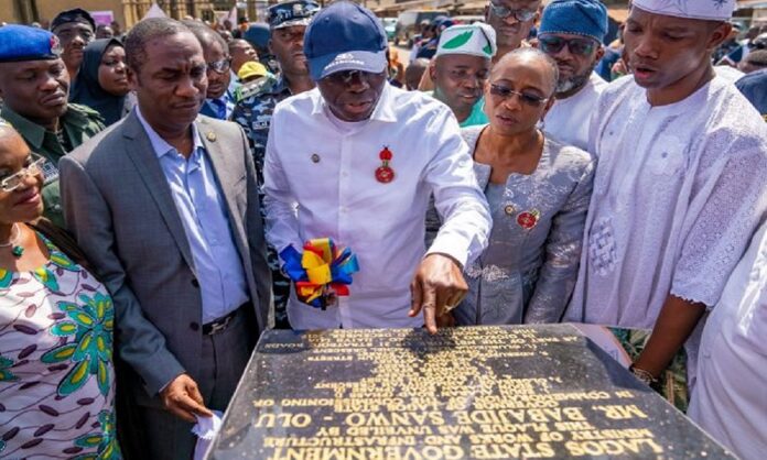 Sanwo-Olu commissions 13 infrastructural facilities Sanwo-Olu