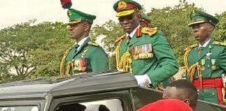 Former CDS Irabor gets ‘pull out of service’ in grand style Irabor