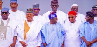 Tinubu meets APC governors, pledges to review minimum wage Tinubu