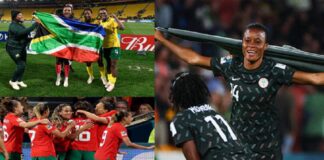For the first time: 3 African countries, Nigeria, South Africa, Morocco qualify for Women’s World Cup knockout out stage Women’s World Cup