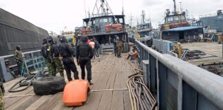 Navy gets tough, arrests vessel laden with 350,000 litres of stolen diesel Navy