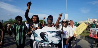 Davido, Zlatan, Falz join candlelight procession for Mohbad in Lagos